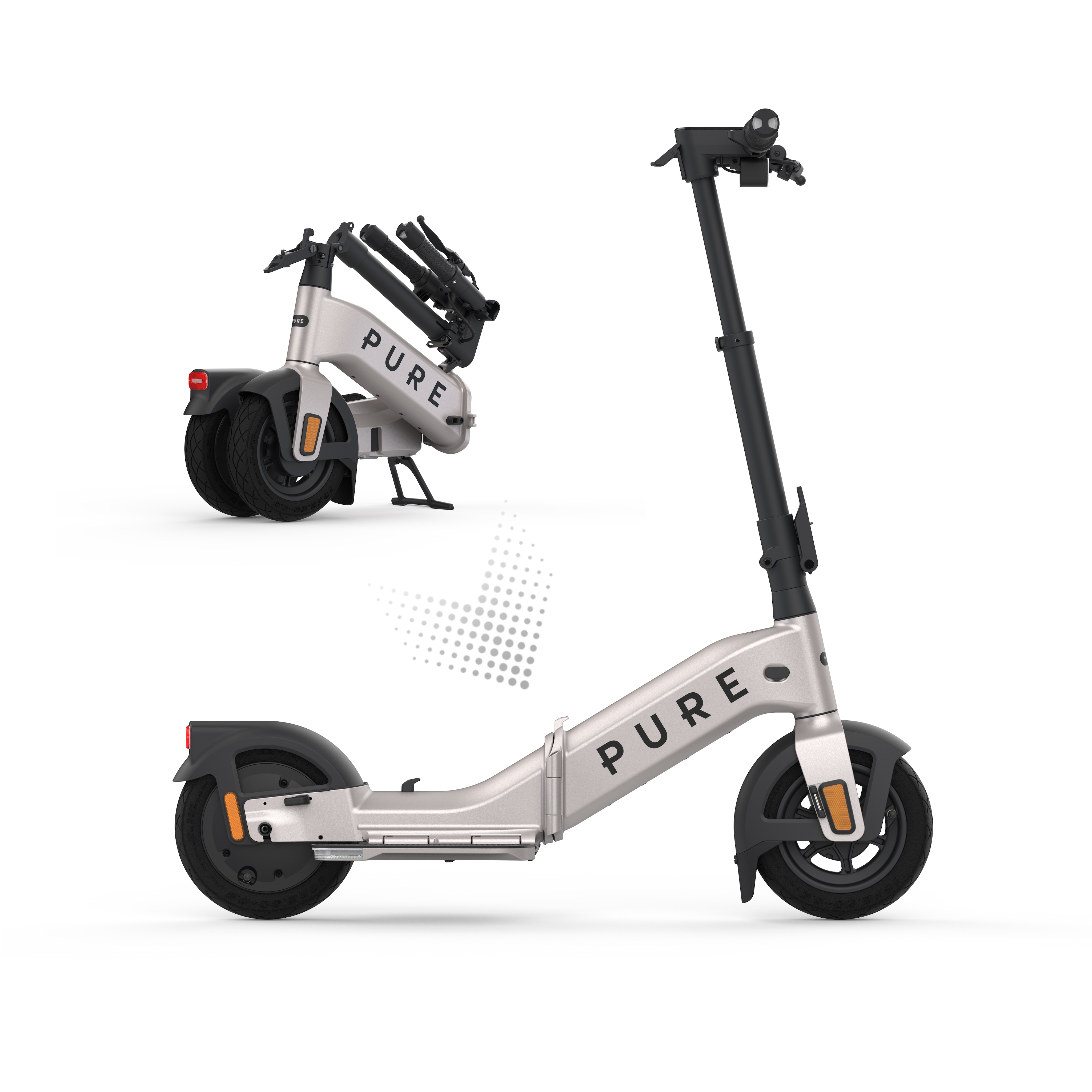 PURE Flex Platinum - B-Ware, Roller, Transport, Fahrzeug, E-Scooter