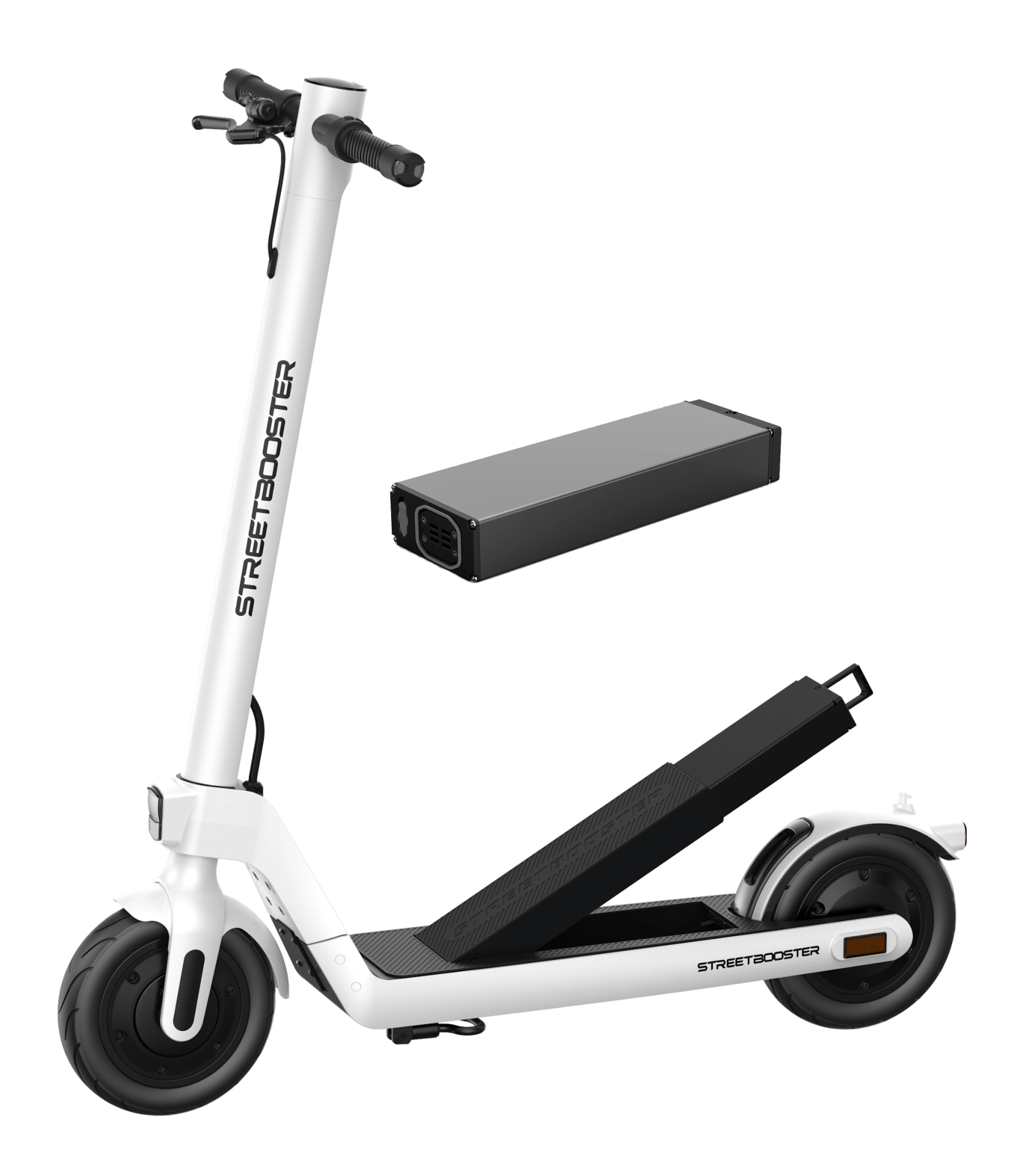 E-Scooter STREETBOOSTER Sirius luna weiß