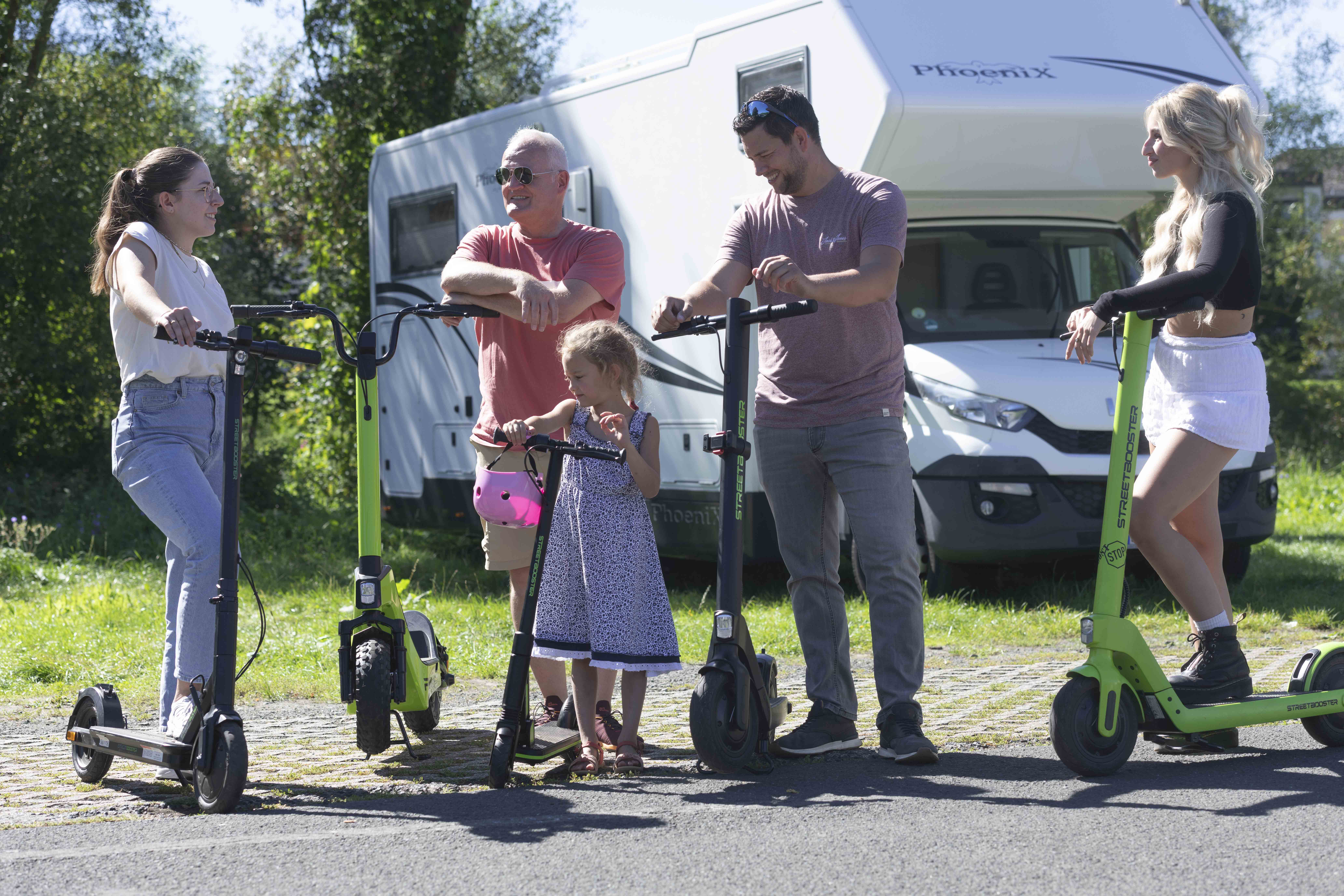 E-Scooter und Camping: Eine harmonische Kombination