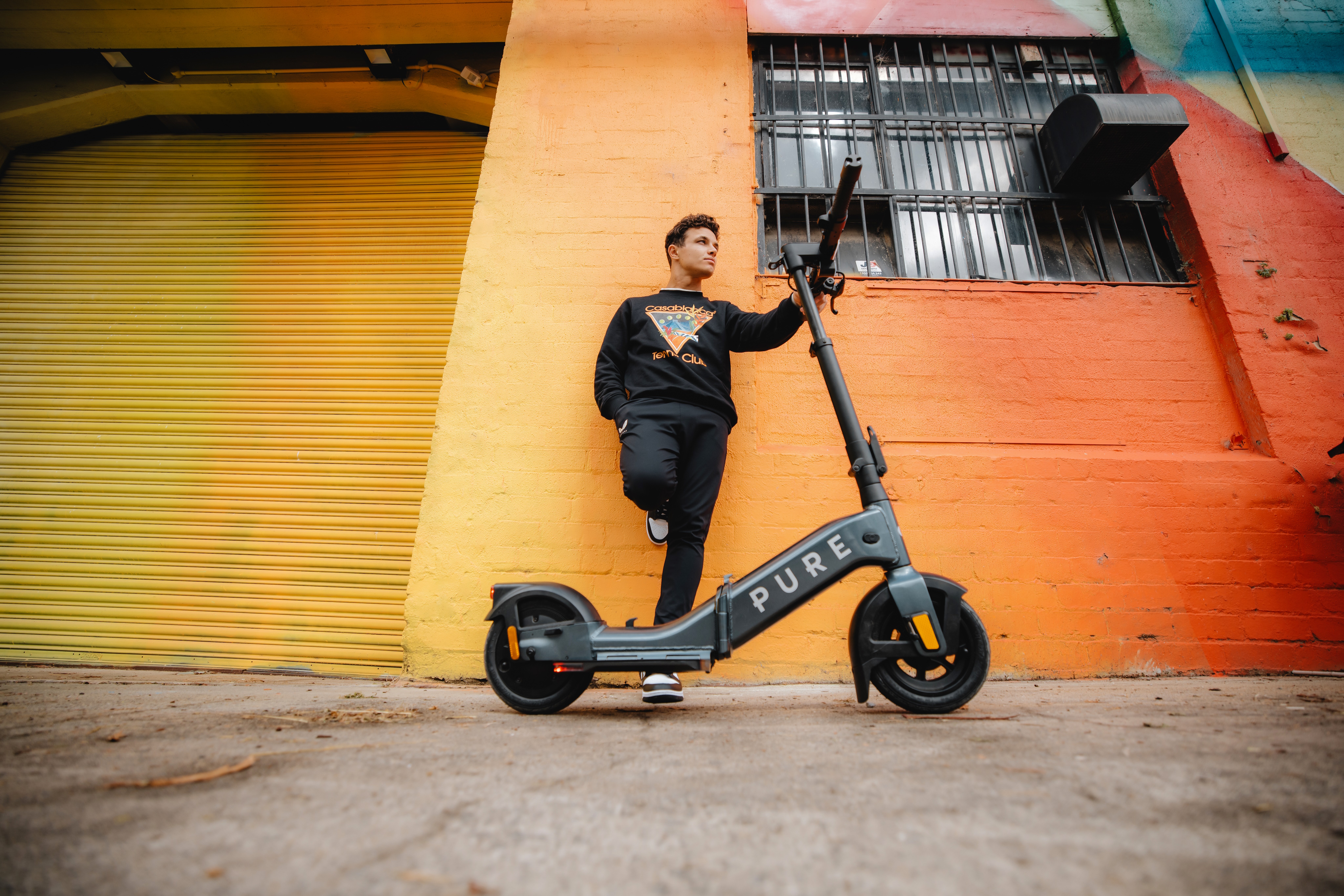 PURE Flex Mercury Grey - B-Ware, Roller, Transport, Fahrzeug, E-Scooter, Roller, Transport, Fahrzeug, E-Scooter