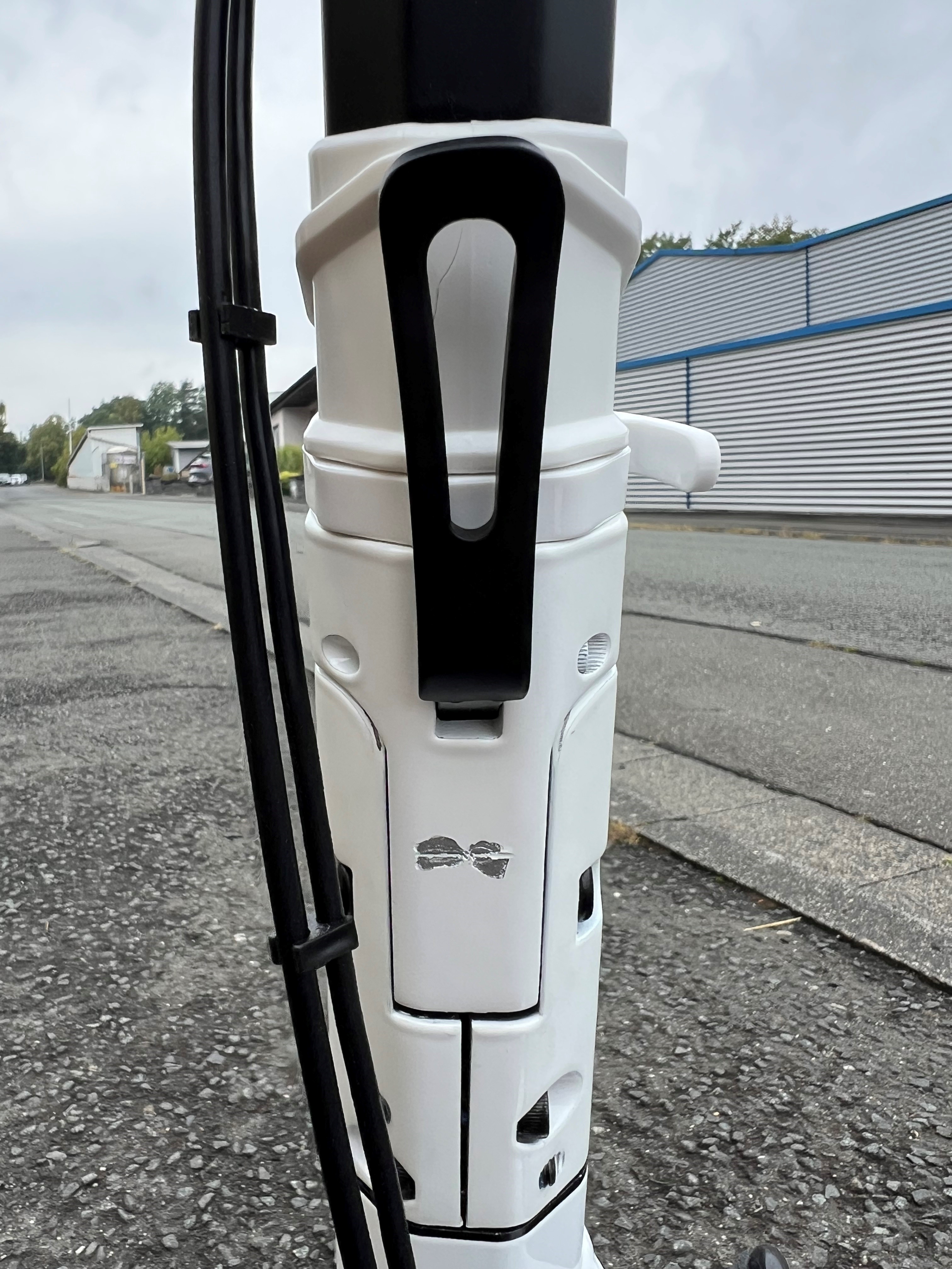 E-Scooter STREETBOOSTER One weiß, Gaspumpe, Maschine, Pumpe