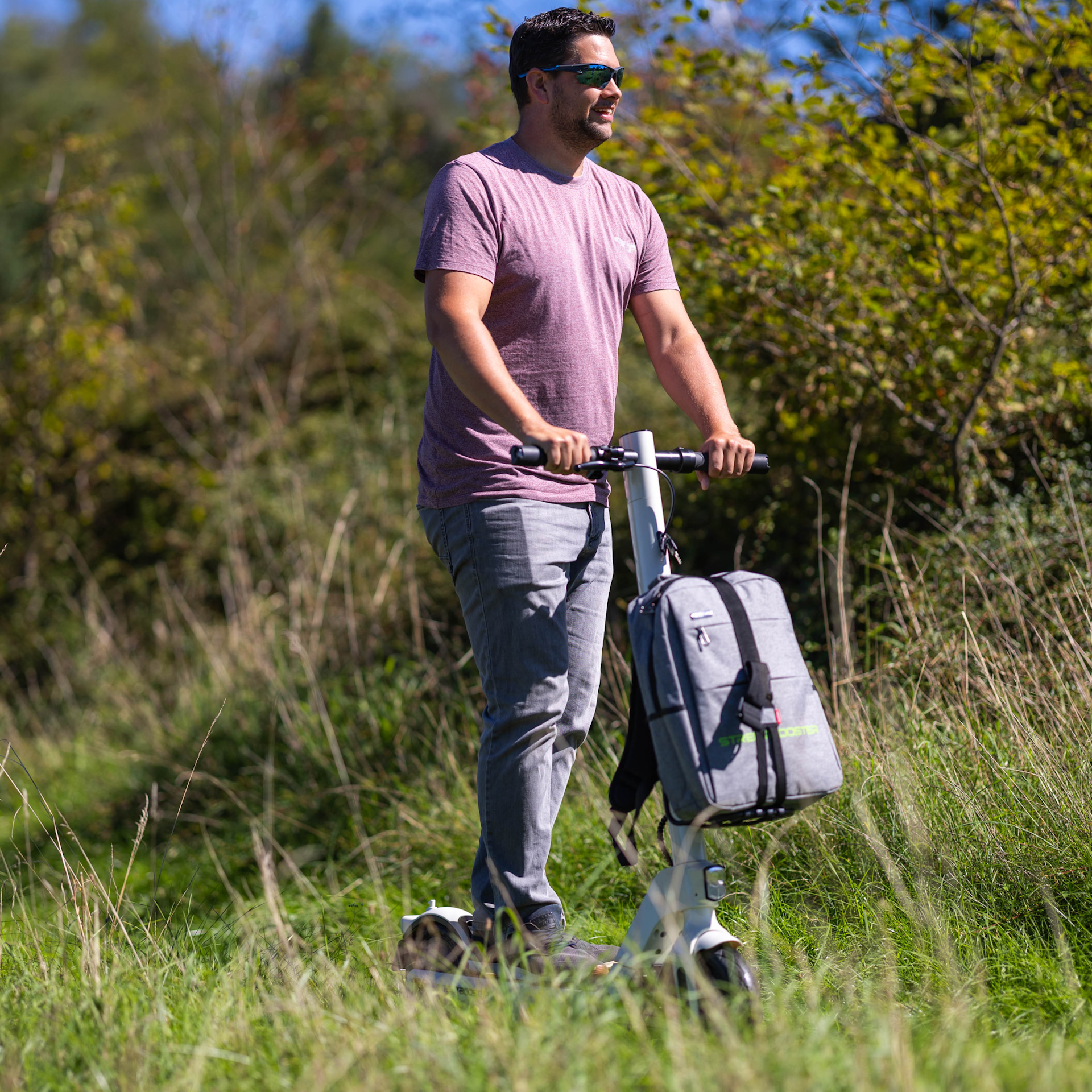 E-Scooter STREETBOOSTER Two mattschwarz
