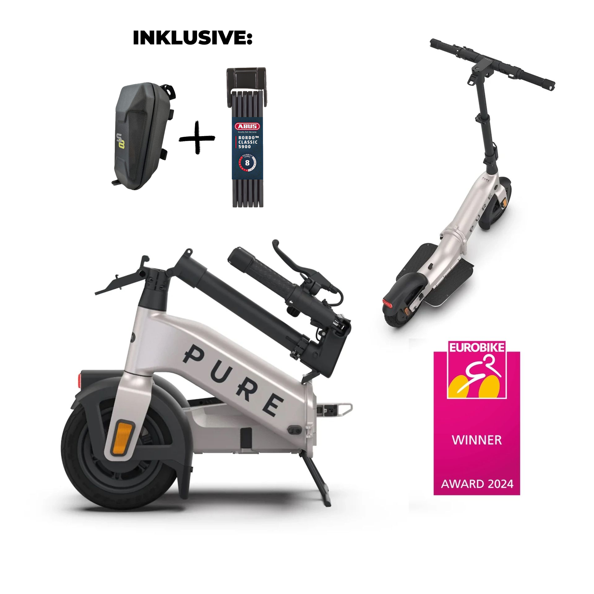 PURE Flex Platinum, Roller, Transport, Fahrzeug
