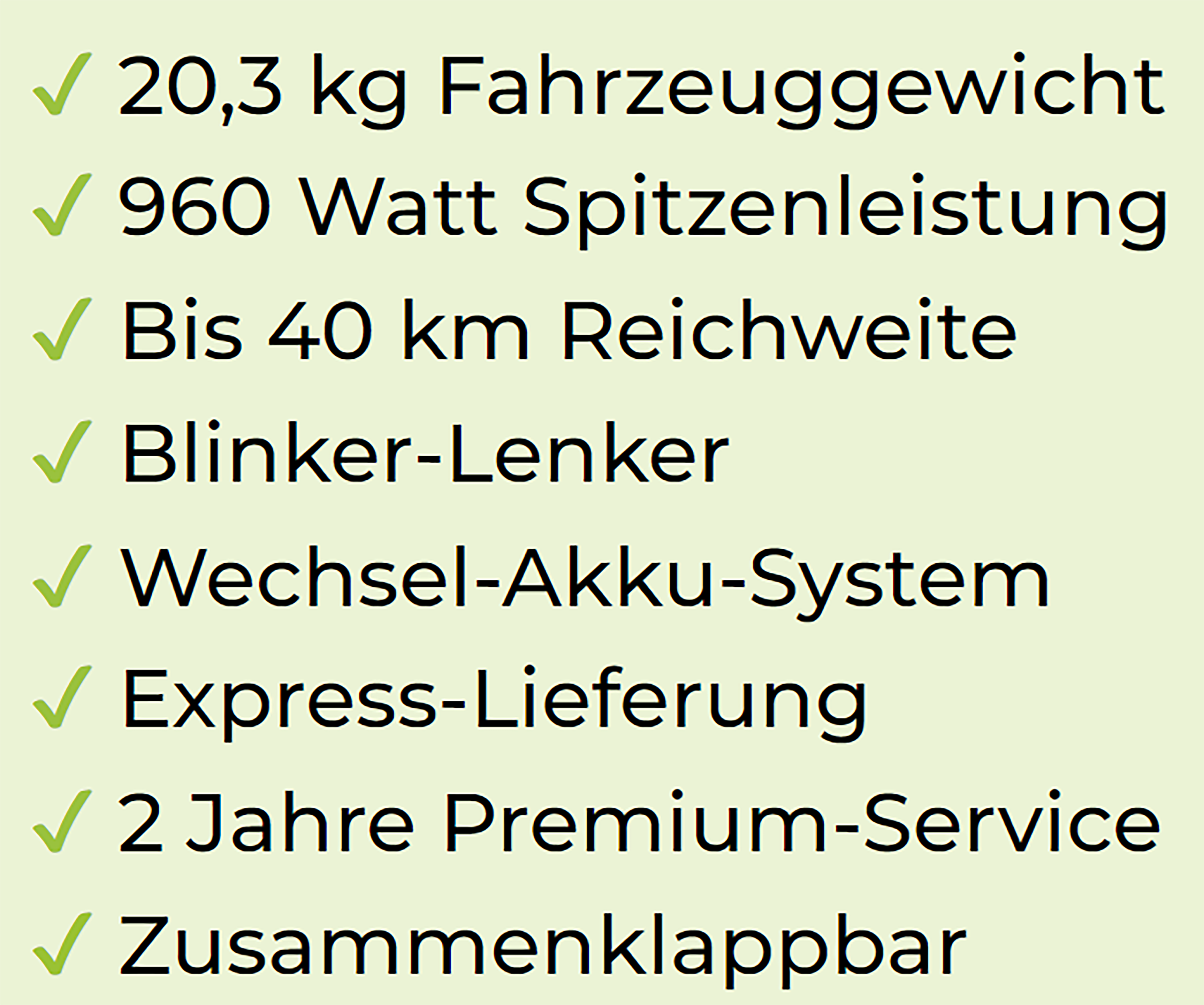 E-Scooter STREETBOOSTER Sirius matt schwarz, Text