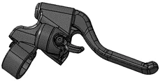 Bremshebel mit Glocke (One/Two/Sirus/Vega)