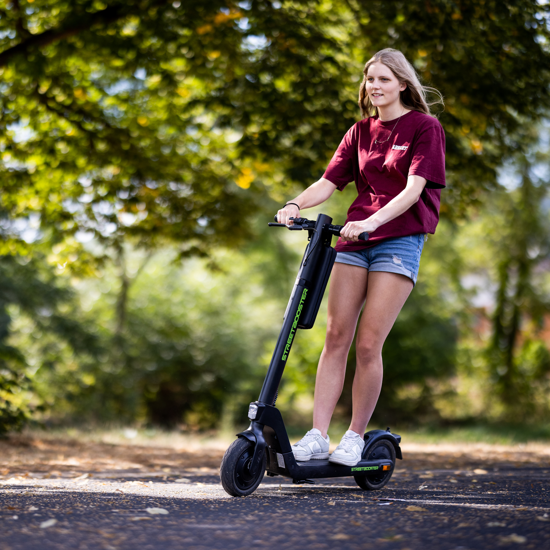 E-Scooter STREETBOOSTER Two mattschwarz, Roller, Transport, Fahrzeug, E-Scooter